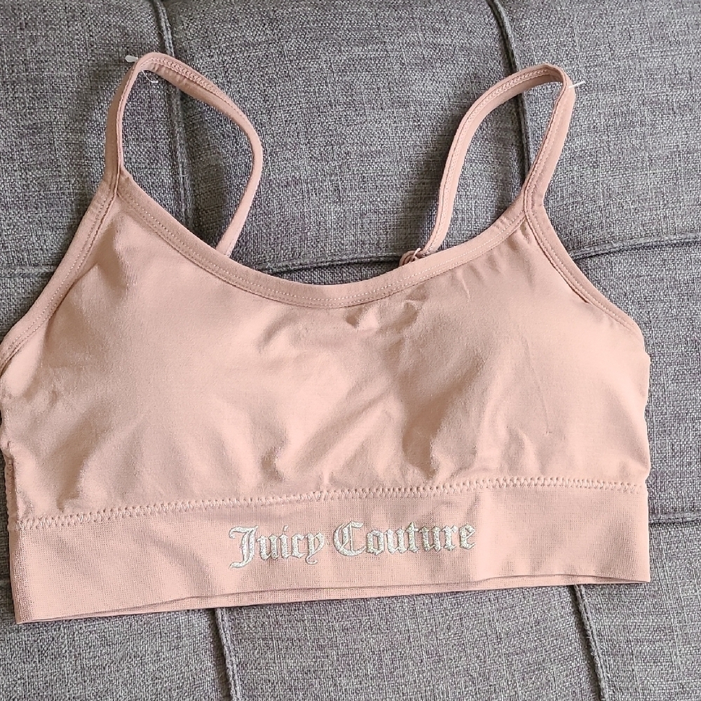 Juicy Couture Women's Pink Bralette‎ Nwot